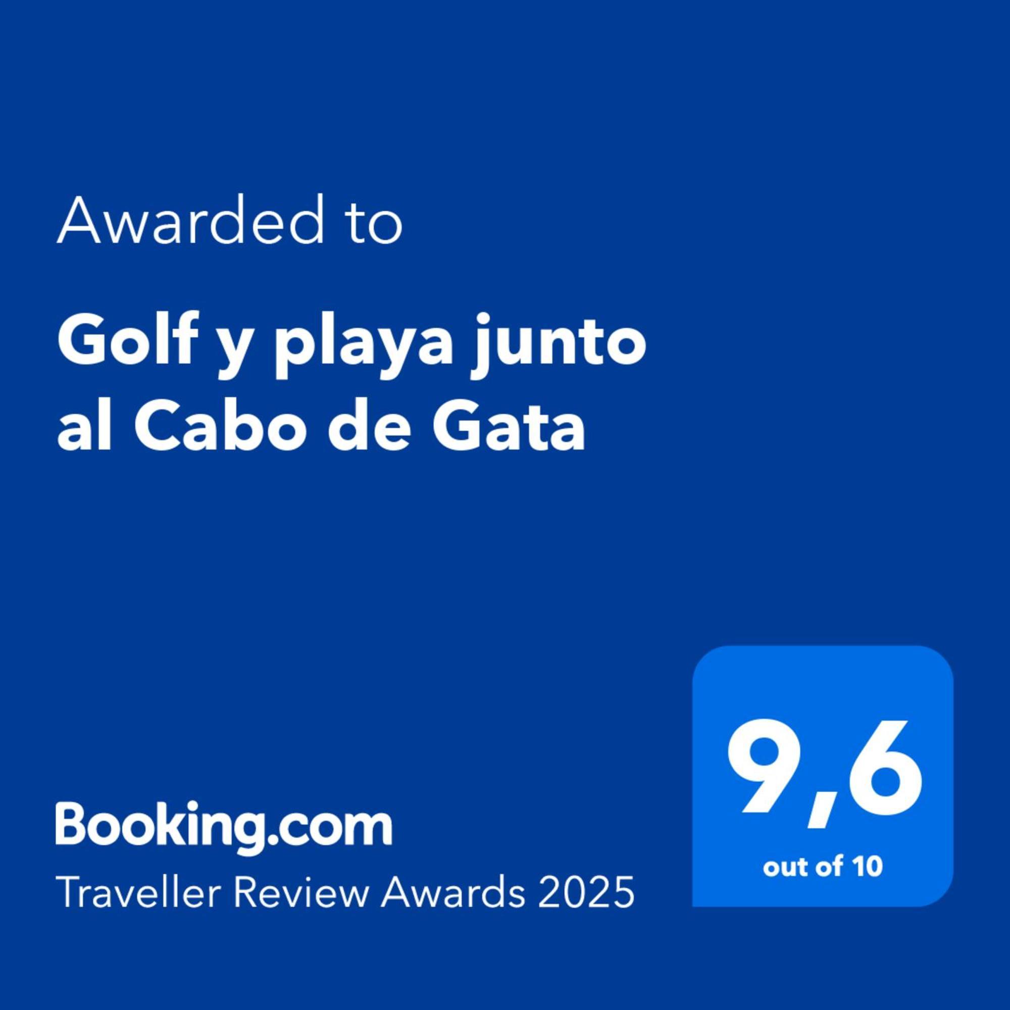 Golf Y Playa Junto Al Cabo De Gata Leilighet Almería Eksteriør bilde